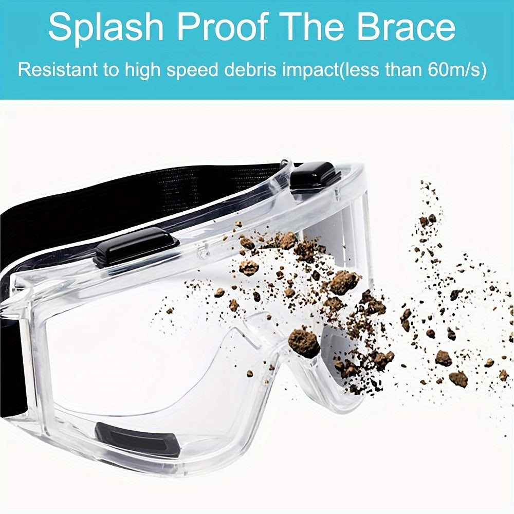 Safety Goggle Anti splash Dust Proof Work Lab Eye Protection Glasses