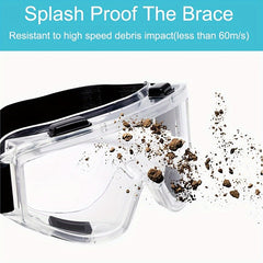 Safety Goggle Anti splash Dust Proof Work Lab Eye Protection Glasses