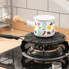 Enamel Heat Transfer Plate for Gas Cooker 19.0cm