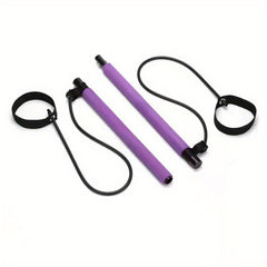 Multifunctional Pilates Stick With Tension Rope Fitness Yoga Pedal