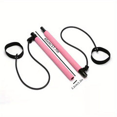 Multifunctional Pilates Stick With Tension Rope Fitness Yoga Pedal