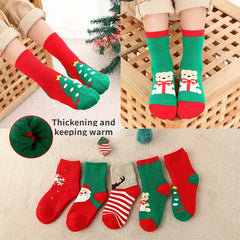 2 Pairs Children's Christmas Winter Socks