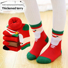2 Pairs Children's Christmas Winter Socks
