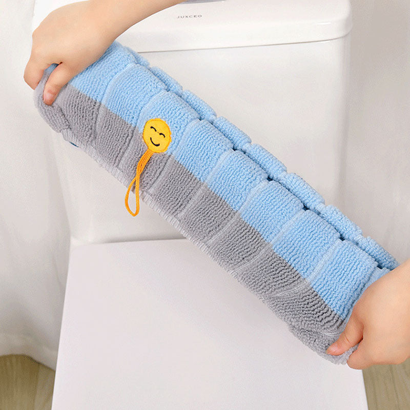 Thickened Knitted Toilet Seat Cushion Universal Handle Toilet Cover