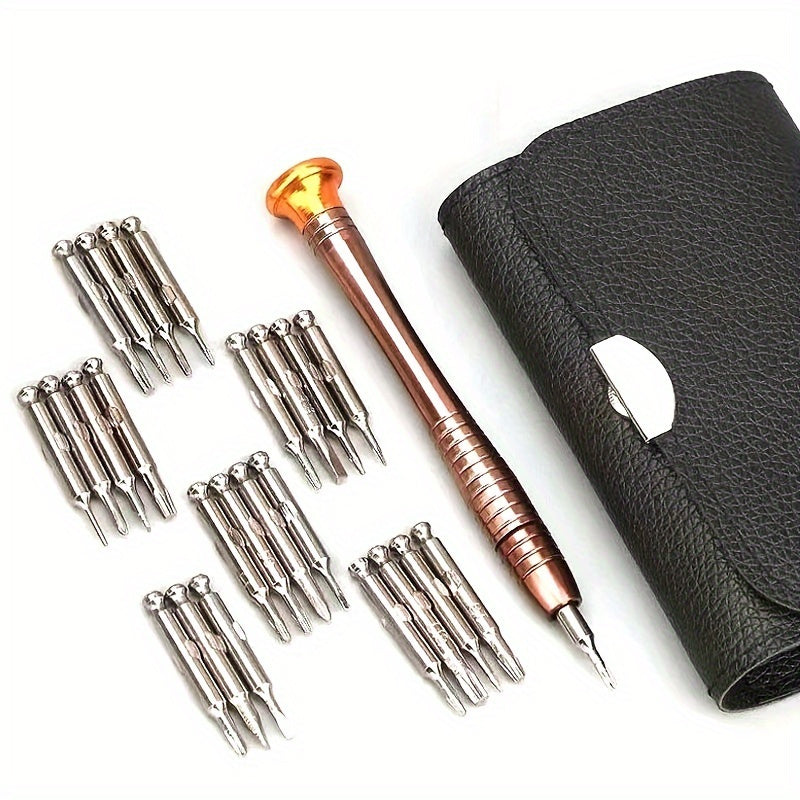 25 In 1 Screwdriver Tool Set Portable Repair Tool with Storage Bag