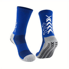 Men's Outdoor Football Crew Socks Breathable Non-slip Sports Socks