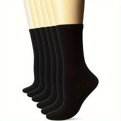 Soft Moisture Wicking Crew Socks For Men & Women