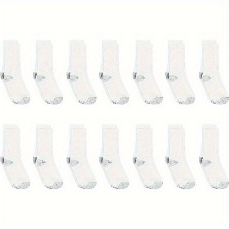 Soft Moisture Wicking Crew Socks For Men & Women