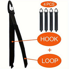4pcs Extension Cord Holder Organizer 16 Inch Heavy Duty Storage Strap