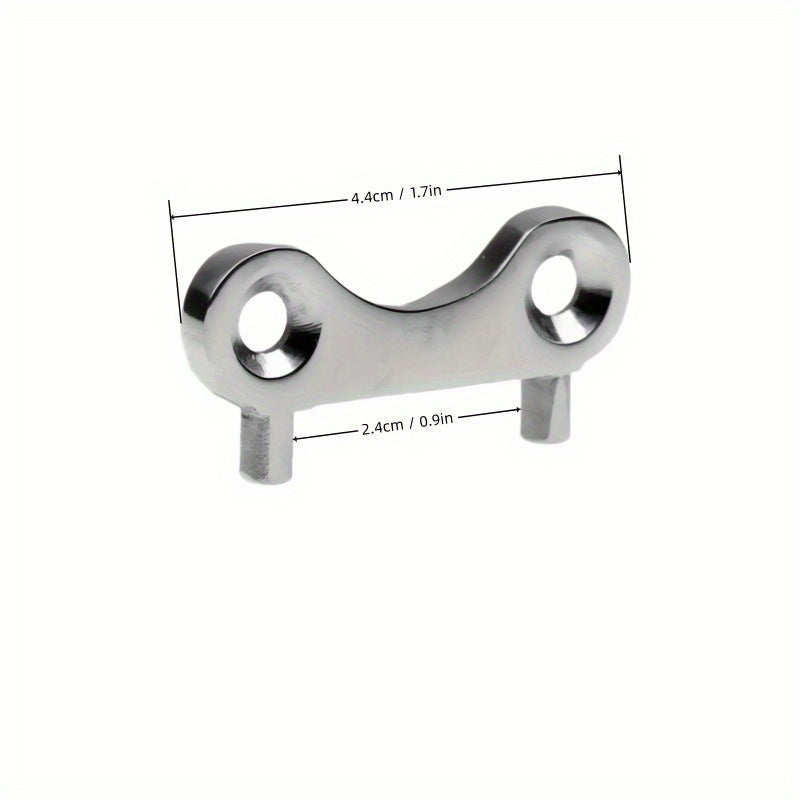 Stainless Steel Boat Gas Cap Key - Replacement Key for Fuel Water Tank