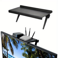 Adjustable TV Screen Top Shelf Computer Monitor Desktop Display Stand