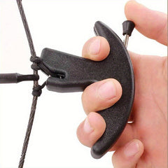 3 Finger Thumb Caliper Archery Release Aid for Outdoor Practice