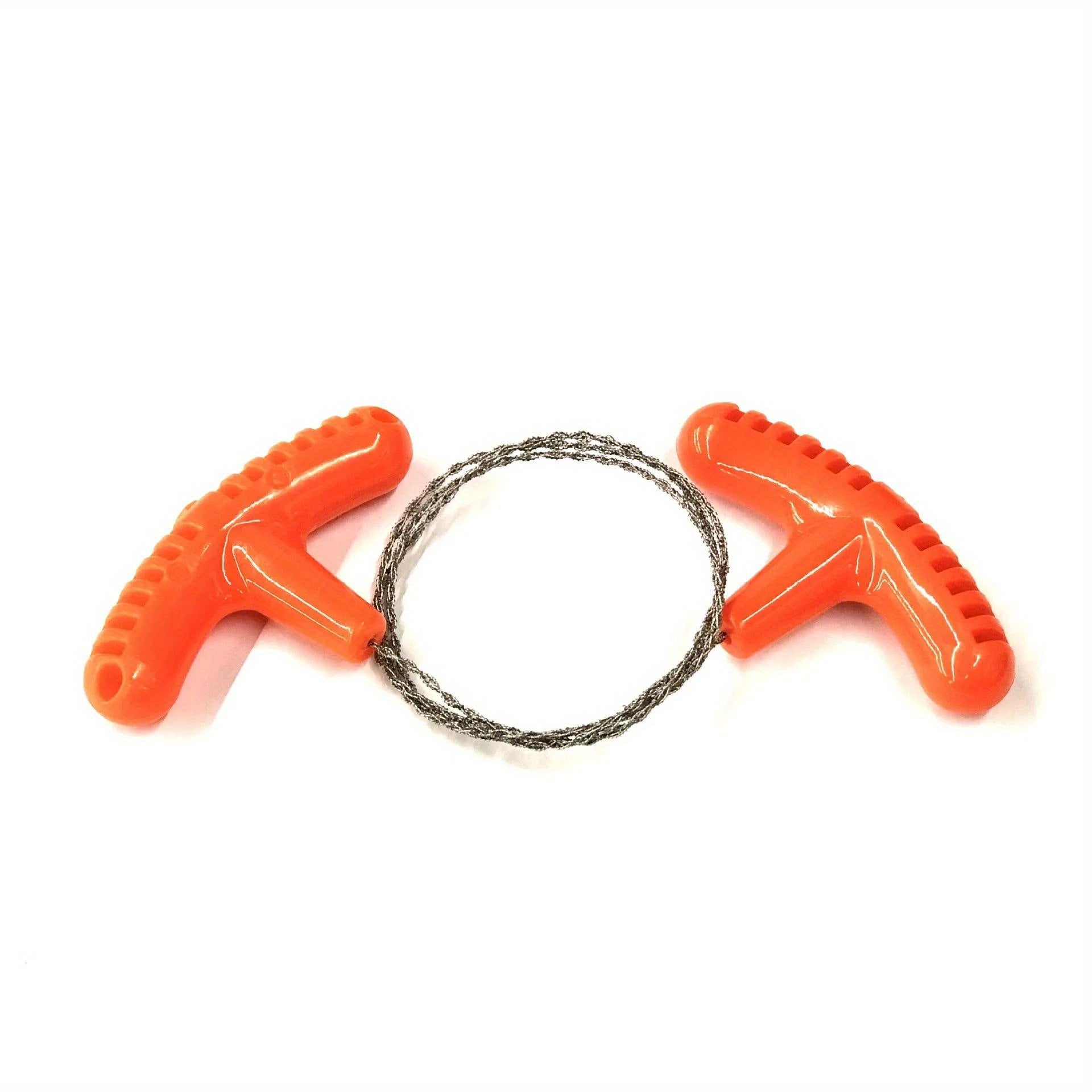 2pcs Manual Steel Chain Saw Portable Survival Tool for Camping