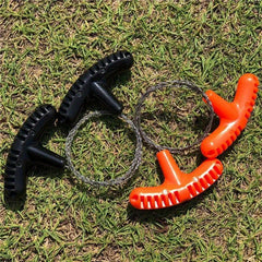 2pcs Manual Steel Chain Saw Portable Survival Tool for Camping