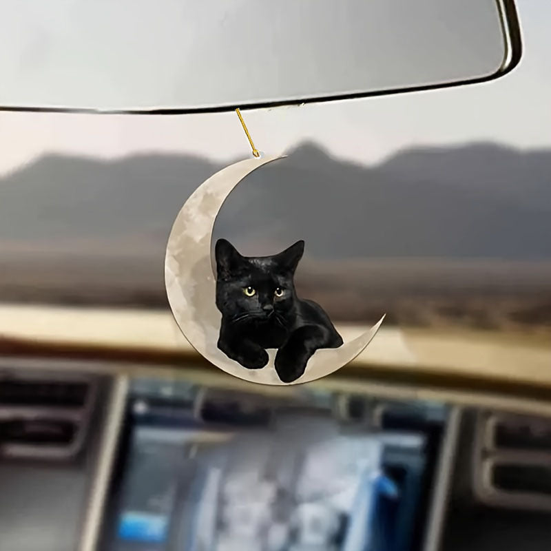 Cute Cat Keychain Bag Purse Hanging Pendant