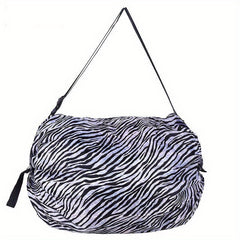 Portable Folding Storage Bag Reusable Handbag for Travel Grocery