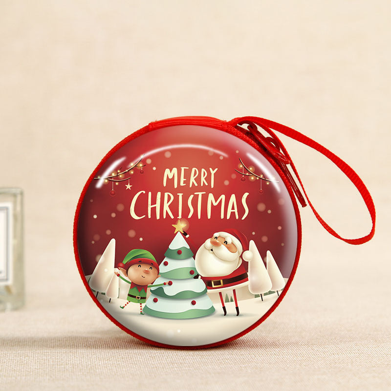 Christmas Cartoon Coin Purse - Gift Party Decorations Toys Key Bag