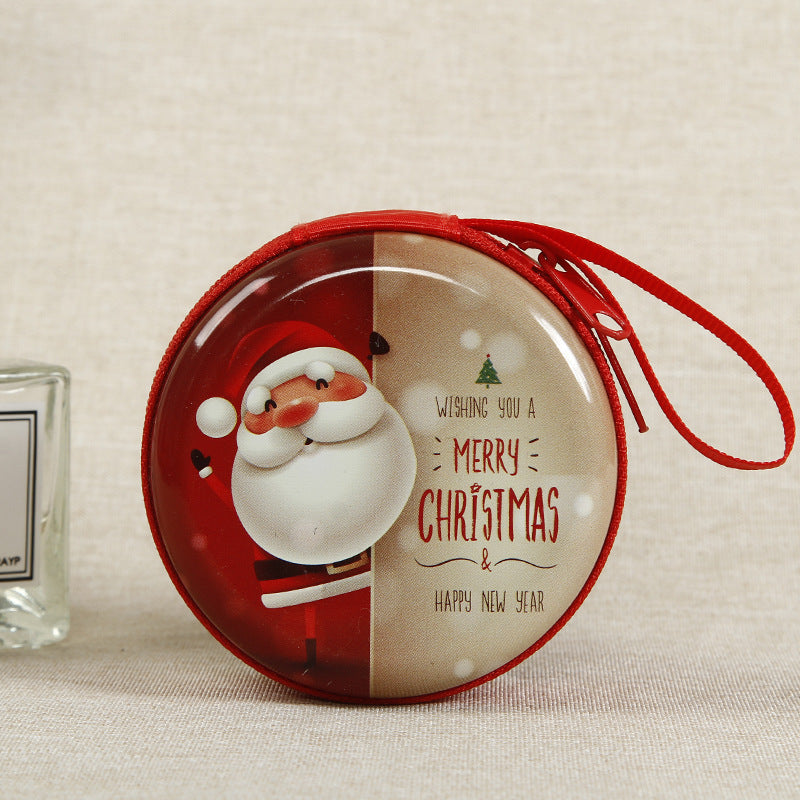 Christmas Cartoon Coin Purse - Gift Party Decorations Toys Key Bag