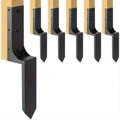 1pc Fence Post Anchor Ground Spike Fence Post Repair Kit