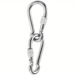 Safety Snap Buckle Spring Hook Key Chain Key Ring for Outdoor Camping Hiking