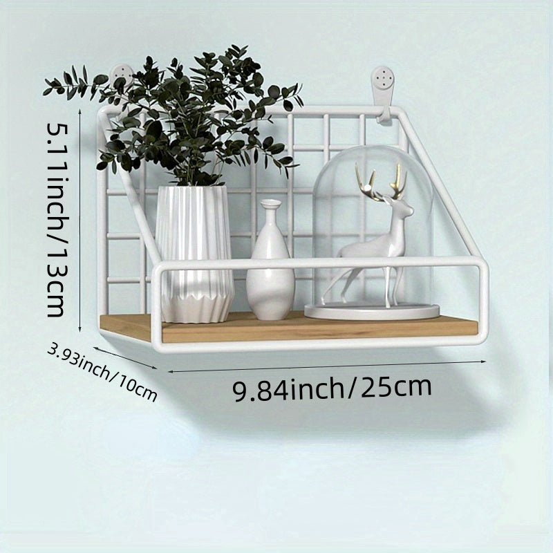 Wall Mounted Bathroom Shelves Storage Rack Shower Holder