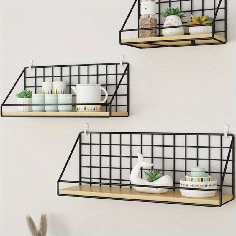 Wall Mounted Bathroom Shelves Storage Rack Shower Holder