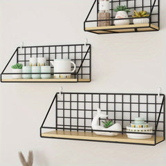 Wall Mounted Bathroom Shelves Storage Rack Shower Holder
