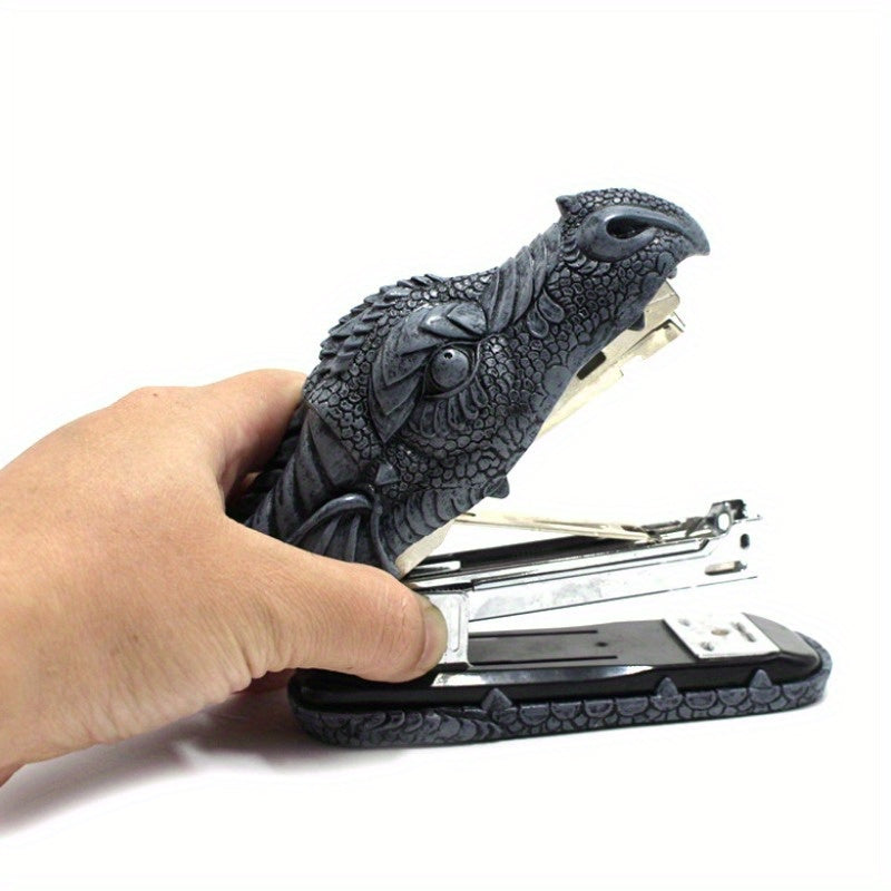Dragon Head Creative Stapler Desktop Ornament