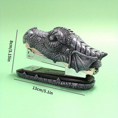 Dragon Head Creative Stapler Desktop Ornament