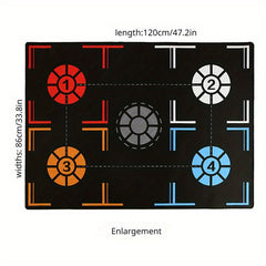 Indoor Basketball Footwork Training Mat