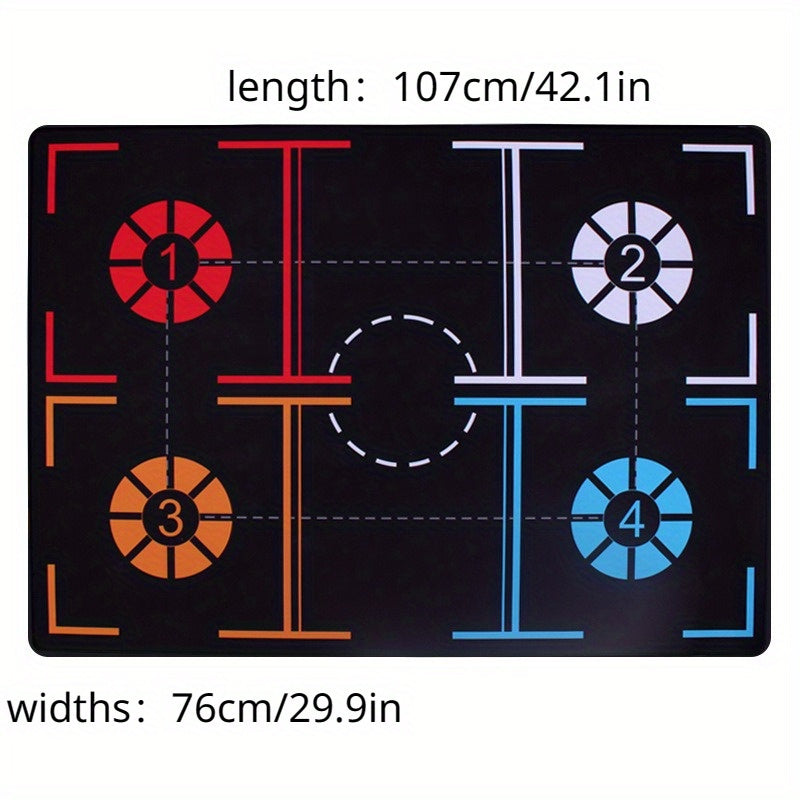 Indoor Basketball Footwork Training Mat
