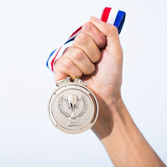 5 08 Cm 1st 2nd 3rd Prize Medal Round Golden Prize For Sports Meeting