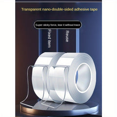 Acrylic Nano Double Sided Adhesive High Viscosity Waterproof Sticky Hook