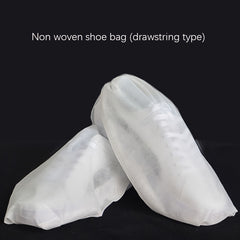 20pcs Portable Shoes Bag Non Woven Fabric Drawstring Shoes Storage Bag