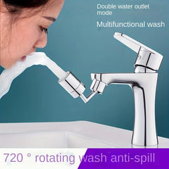 Kitchen Plastic 720 Rotatable Faucet Sprayer Nozzle