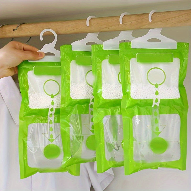4pcs Wardrobe Dehumidification Bag Hygroscopic Hanging Bag