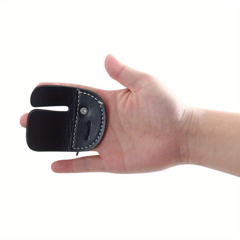 Archery Guards Finger Tab Double Layer Protective Guard Pad Fingers Protector