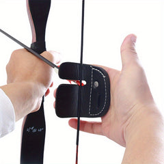 Archery Guards Finger Tab Double Layer Protective Guard Pad Fingers Protector