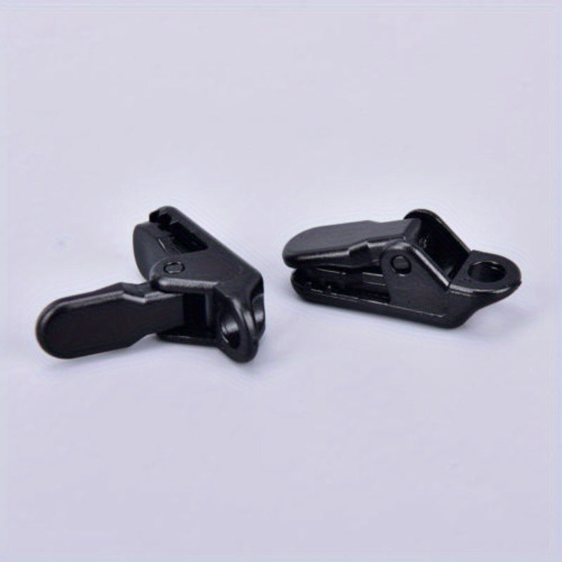 12pcs Outdoor Awning Clamps Tarp Clips Tie Down Snap Hangers Reusable Tent Clamp