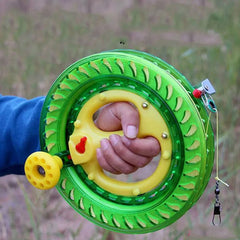 Kite Reel Winder Fire Wheel String Flying Handle Tool 200M