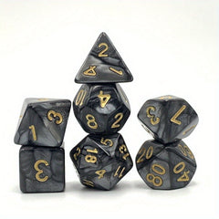 7pcs Dice Set D4 D20 Sided Dice For Board Game Home Games Party Games...
