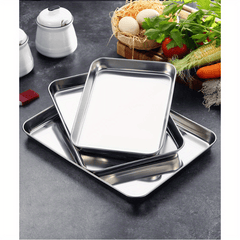Non Stick Stainless Steel Baking Tray for Easy Cleaning