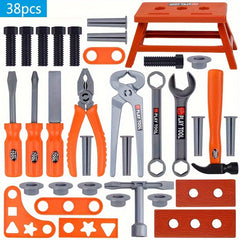 Kids Tool Box Set 38pcs Baby Repair Tool Play House Toy