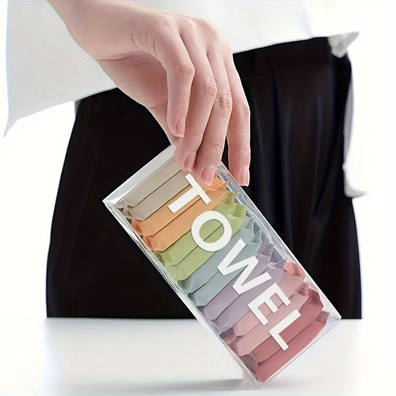 Portable Disposable Towel Dry/Wet Dual-use Thickened Towels for Travel & Camping