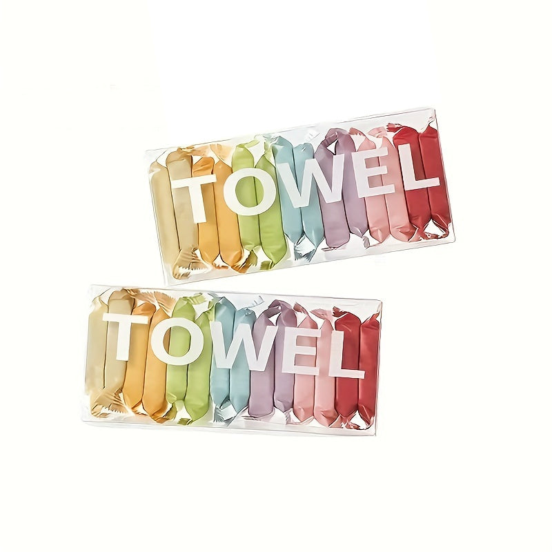 Portable Disposable Towel Dry/Wet Dual-use Thickened Towels for Travel & Camping
