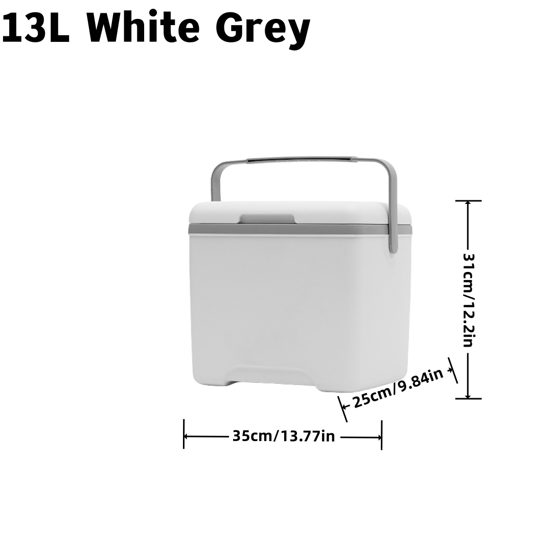 13L Portable Car Incubator Crisper Picnic Grill Fridge Fishing Cooler