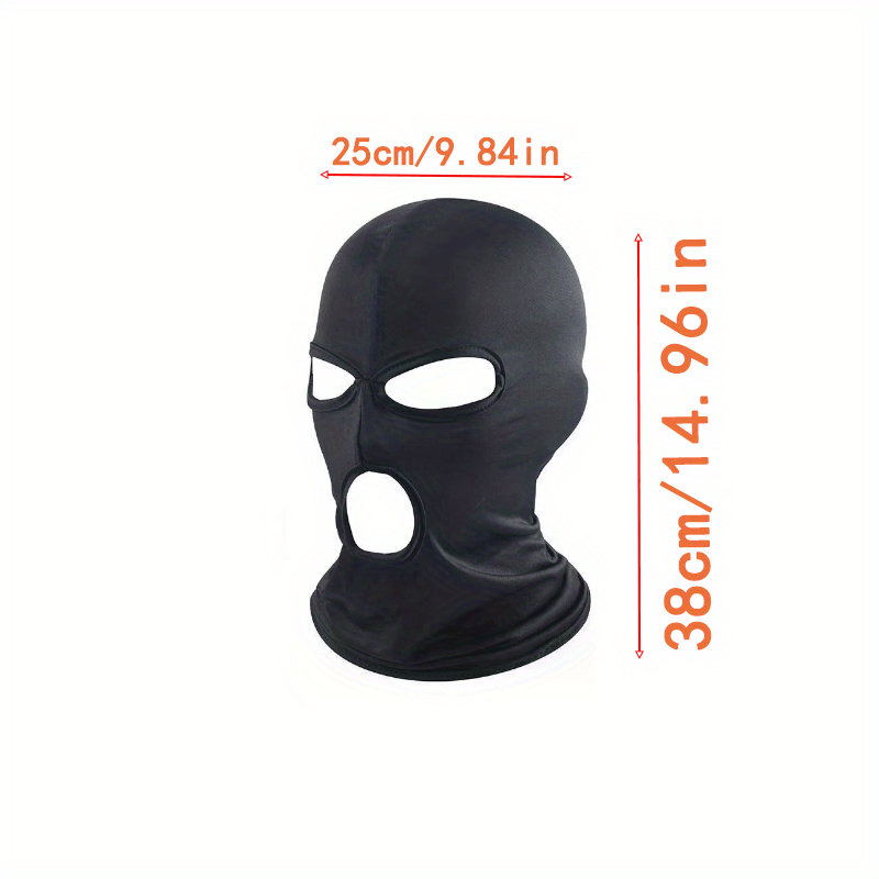 Outdoor Cycling Head Cover Ice Silk Sunscreen Mask Wind Dust Proof Hat