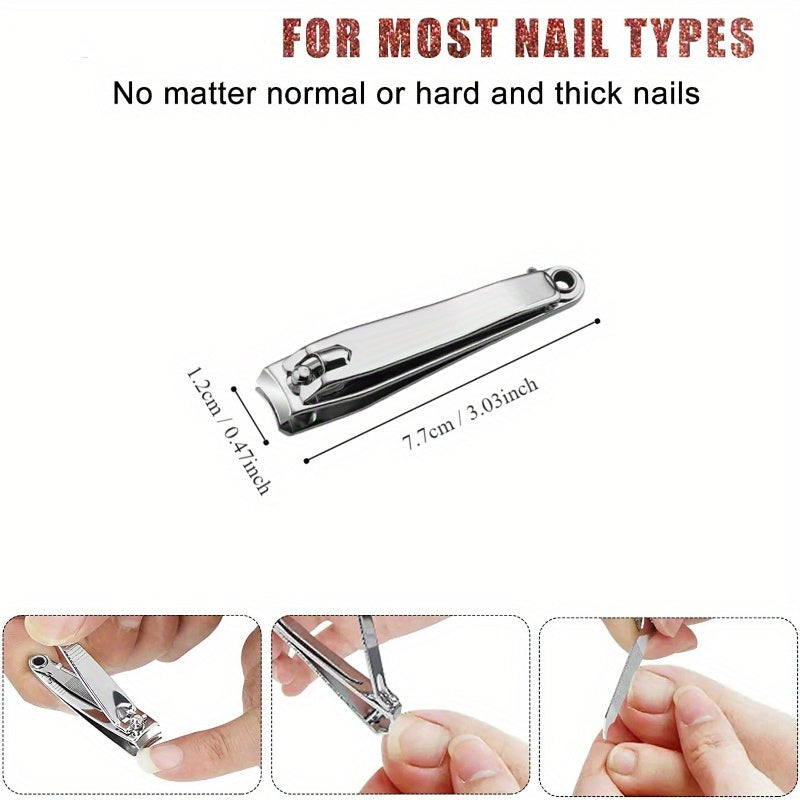 Nail Clipper with Nail File, Toenail Cutter