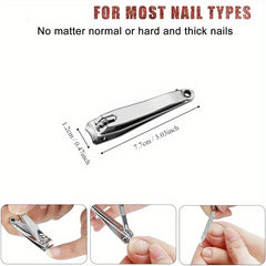 Nail Clipper with Nail File, Toenail Cutter