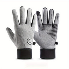 Winter Cycling Ski Gloves Fleece Lined Touch Screen Non Slip Waterproof Warm